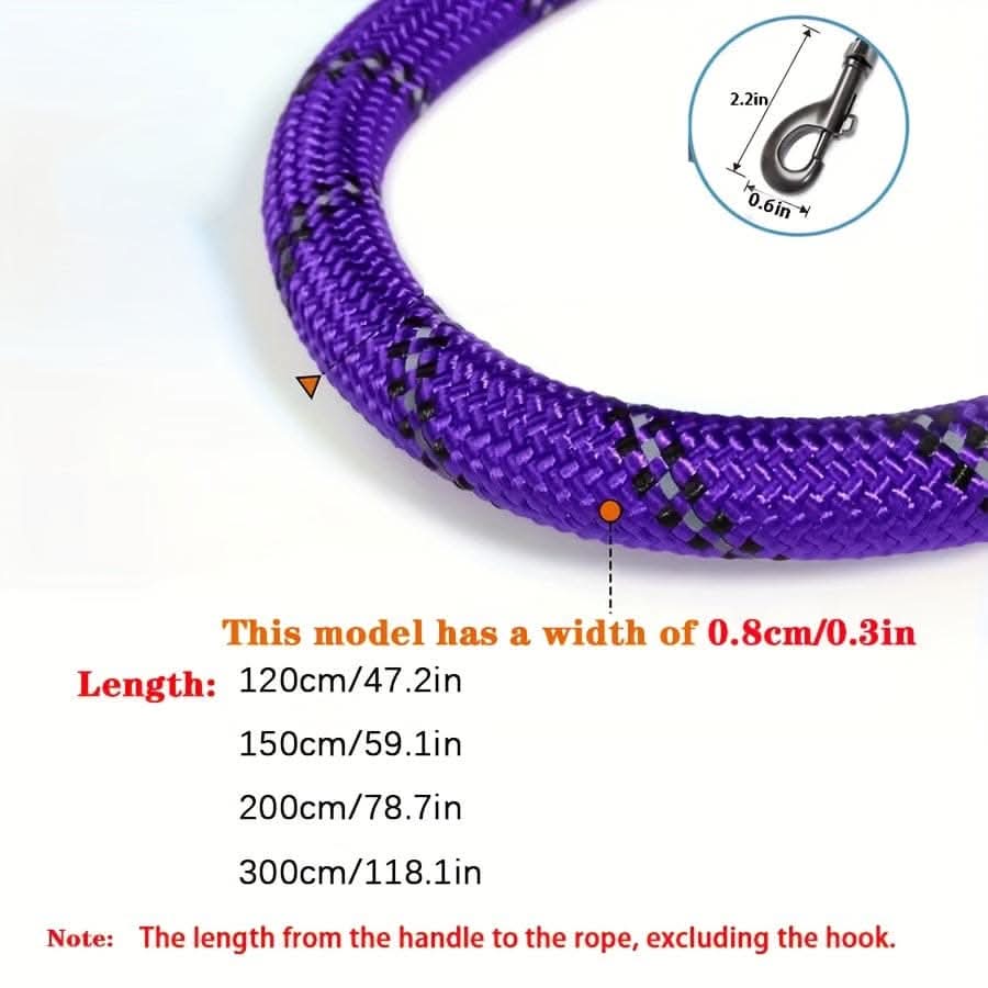 Reflective Dog Leash with Padded Comfort Grip