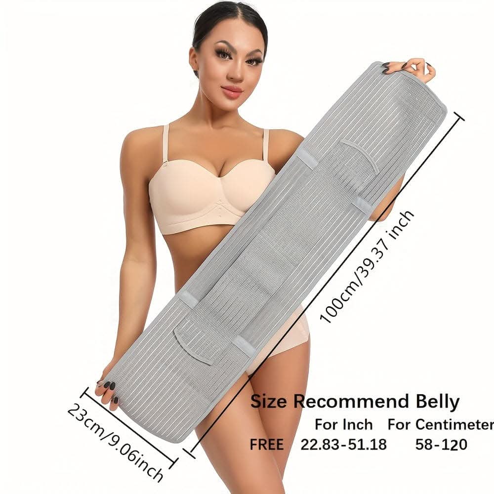 Stretchy Comfort Waist Belt – Soft Knit Fabric & Adjustable Fit