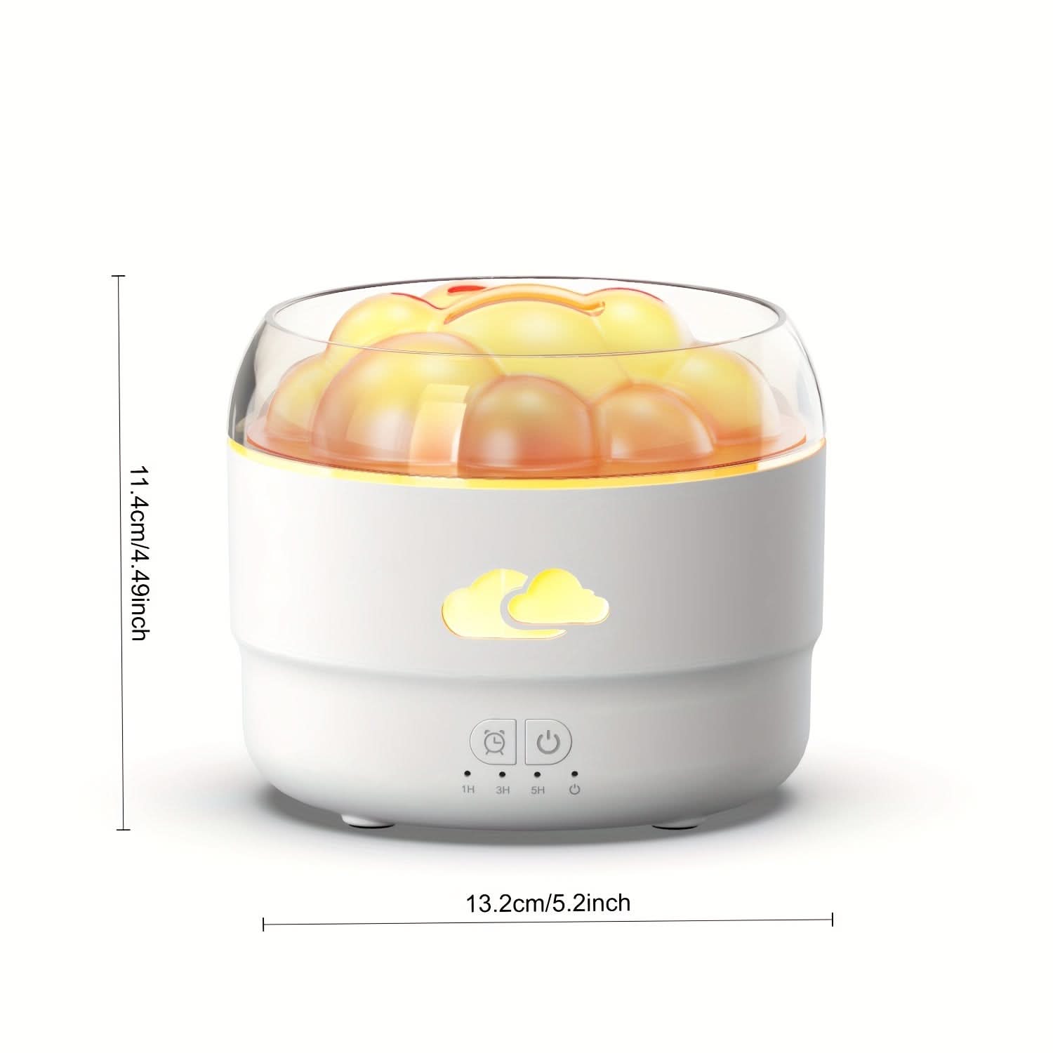 Portable USB Aromatherapy Humidifier with Nightlight & Timer