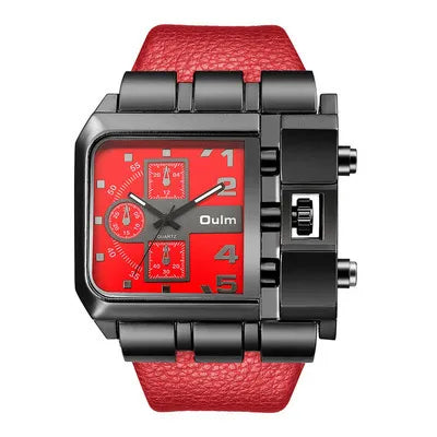 Oulm Casual single movement quartz watch for Men 3364