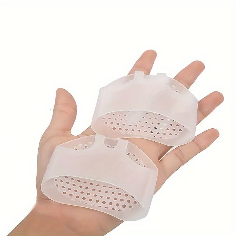 Breathable Honeycomb Forefoot Pads – Cushioned Half Insoles