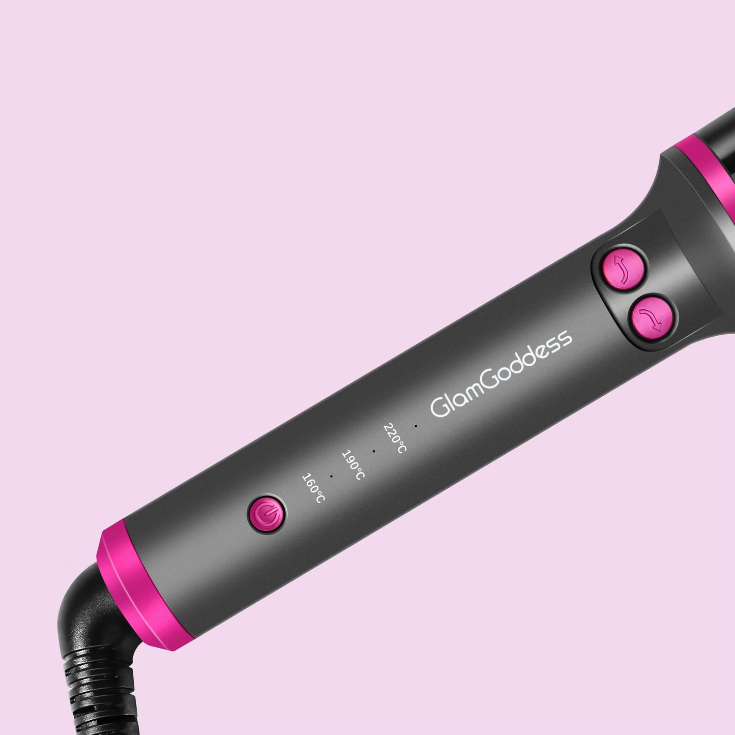 Automatic Curling Iron - Rotating Hair Curler with Anti-Tangle