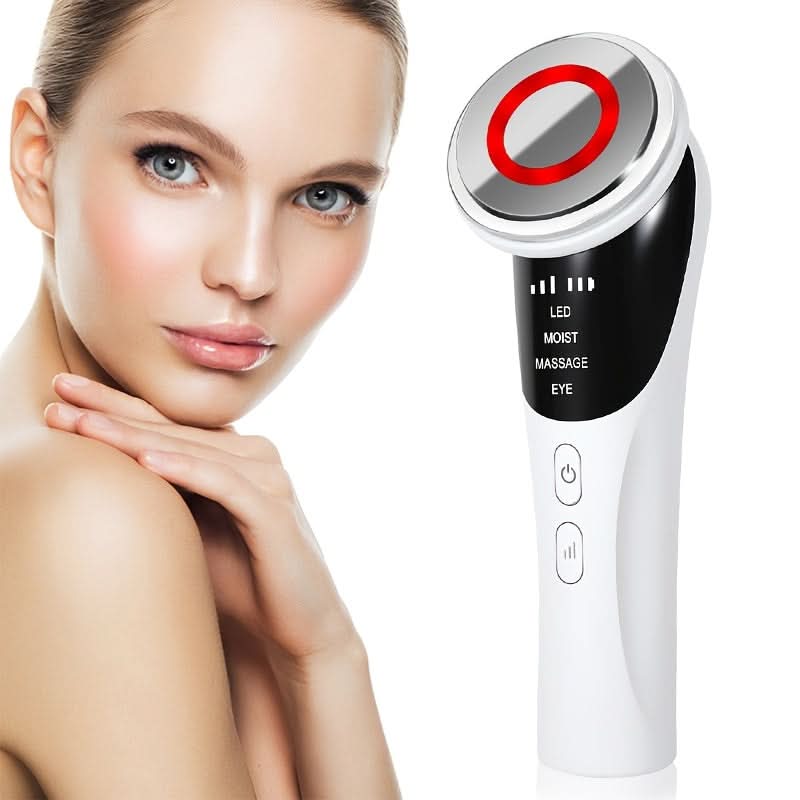 Rechargeable Face & Neck Massager – 4-Color, USB Charging