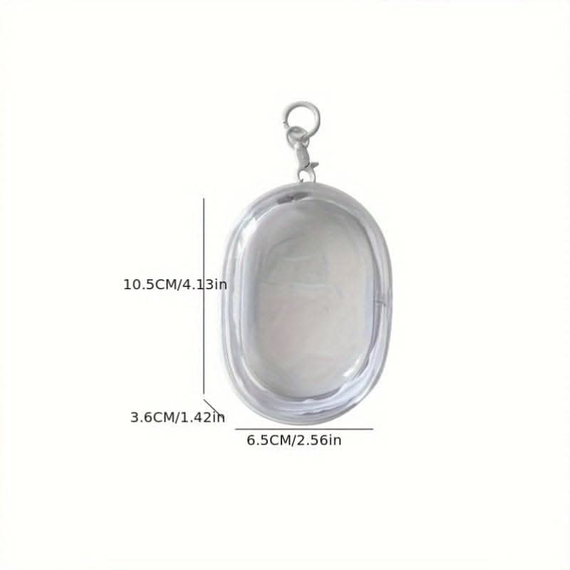 Portable PVC Cable Organizer-Transparent Multifunctional Electronics Pouch