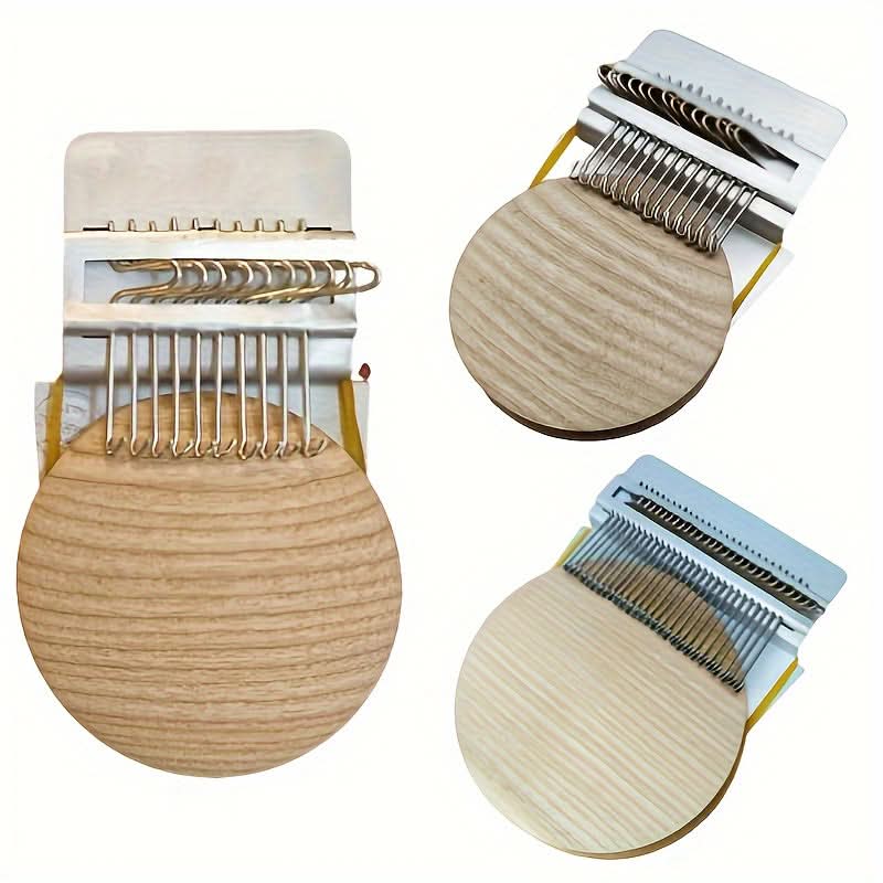 Mini Wooden Weaving Loom – DIY Fabric Craft Tool for Handmade Pet Clothing