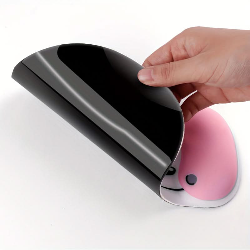 Ergonomic Cow Wrist Rest Mouse Pad – Soft Silicone