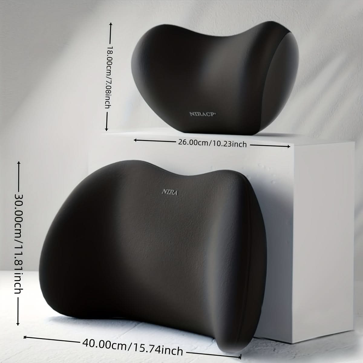 Memory Foam Car Seat Cushion Set for Comfort