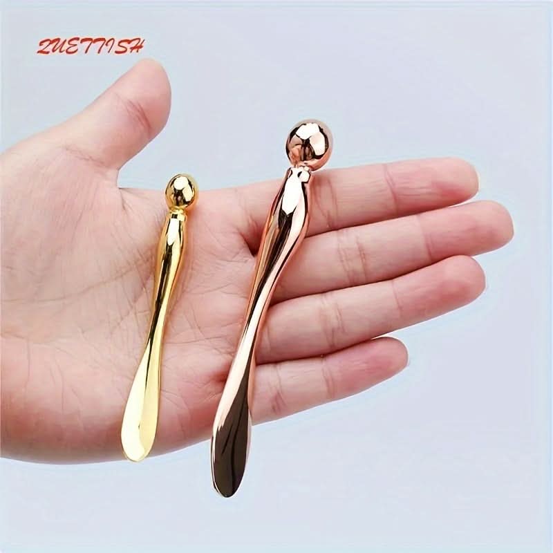 Small Metal Spoon for Face Cream – Cosmetic Dipping Shovel