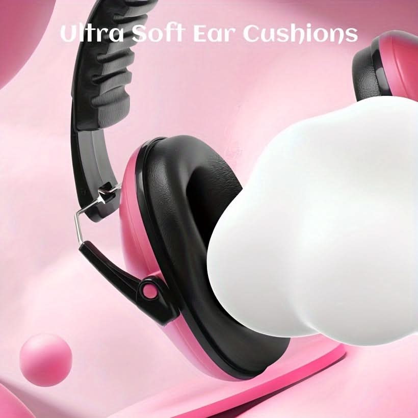 Noise Cancelling Ear Muffs for Kids – 3 Pack Adjustable Hearing Protection for 3+ Years