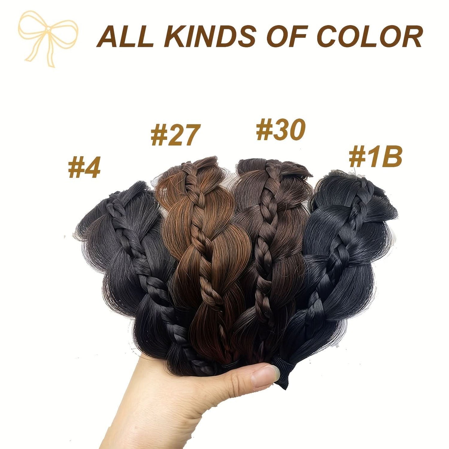 Synthetic Twist Braid Headband – Hair Accessory