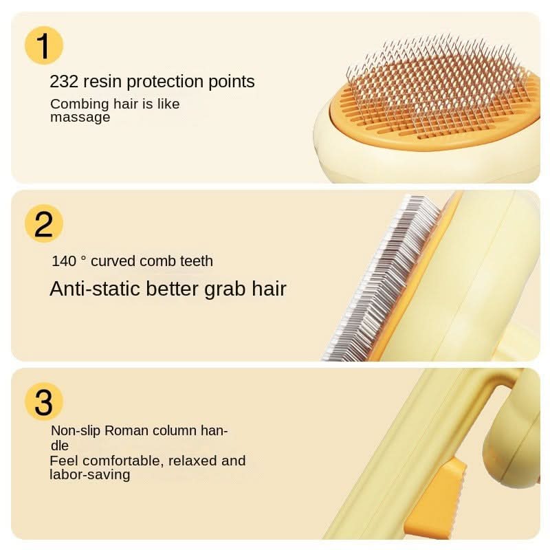 Pet Flea Comb and Grooming Tool
