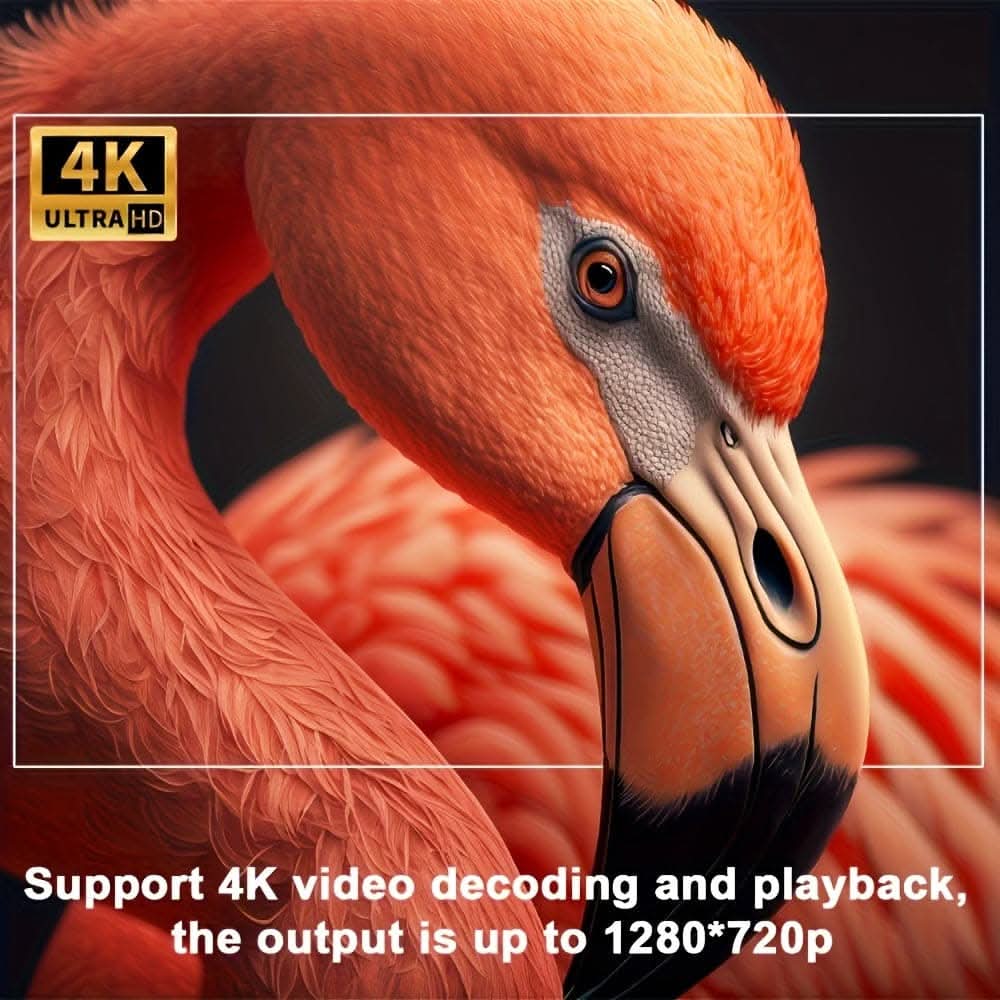 4K Full HD Projector - 3000+ Lumens, Home Theater & Gaming Projector