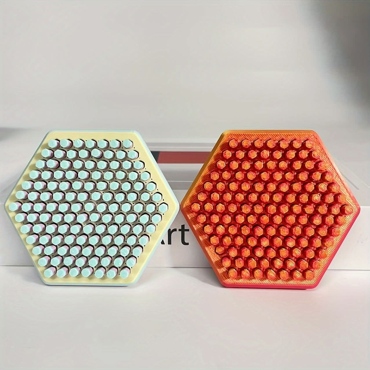 3D Honeycomb Push Pin Toy – Acupressure Office Desk Toy