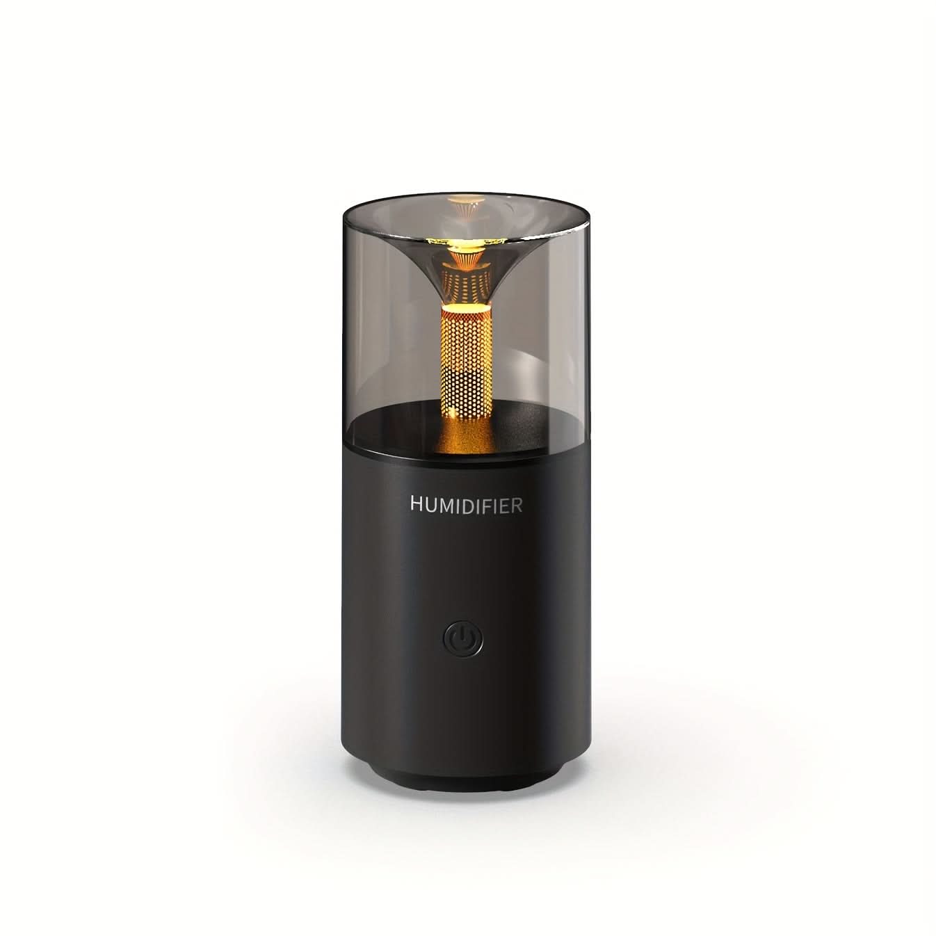Vintage USB Candlelight Humidifier & Diffuser – Compact for Home & Office