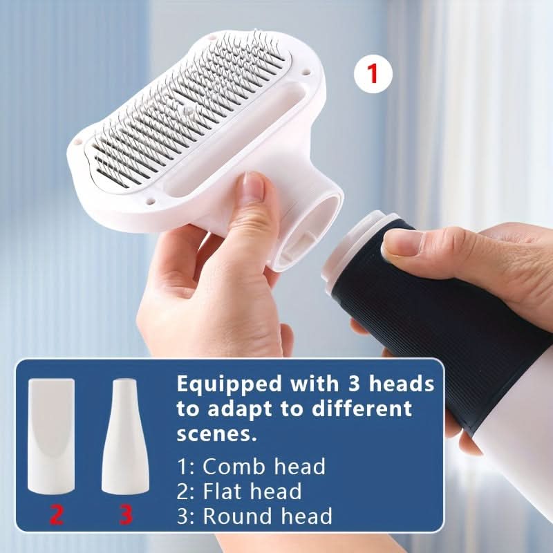 Quiet Pet Grooming Dryer with Brush