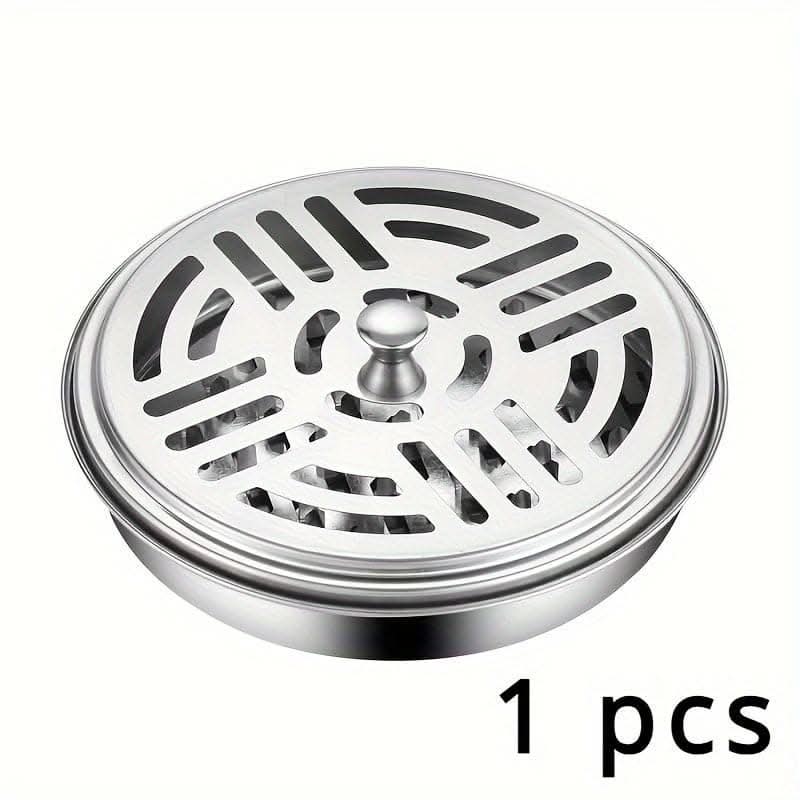 Portable Stainless Steel Mosquito Coil Holder for Home & Outdoor Use