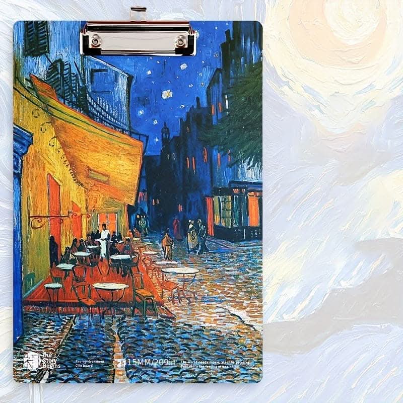 Vibrantly Painted A4 Clipboard – Stylish & Durable Organizer