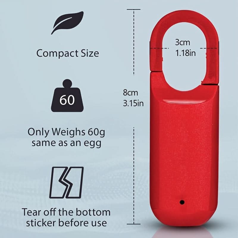 Rechargeable Biometric Fingerprint Padlock - Keyless Smart Lock