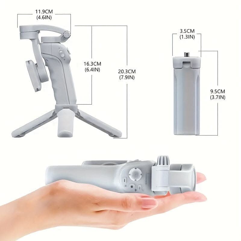 3-Axis Smartphone Gimbal Stabilizer with Auto Tracking