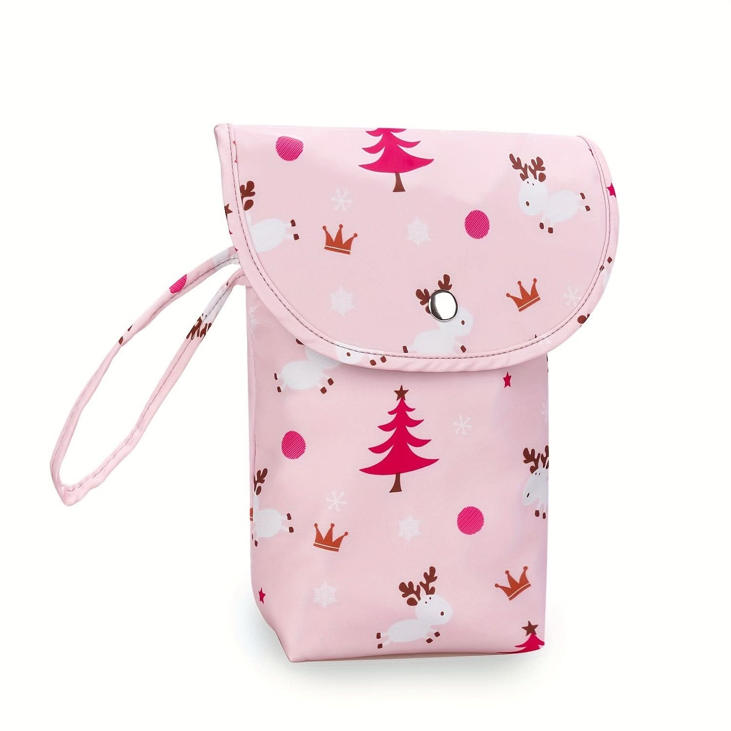 Portable Diaper Storage Bag – Durable Polyester Organizer for Diapers & Wet Wipes