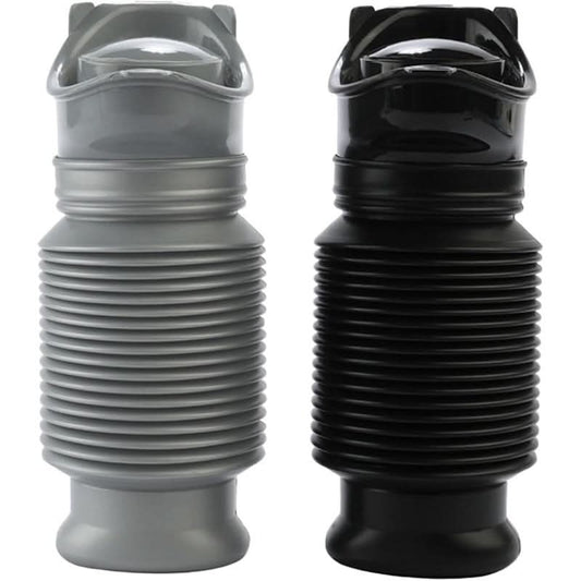 Portable Emergency Urinal (2-Pack) – 750ml, Leak-Proof, Reusable & Compact
