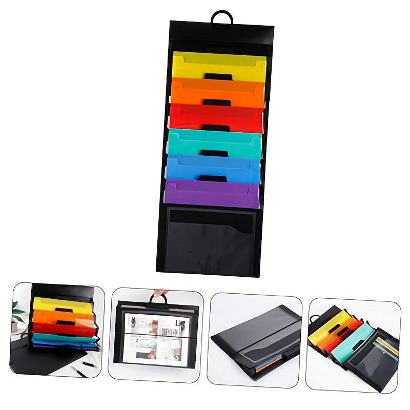 6-Pocket Hanging Wall File Organizer