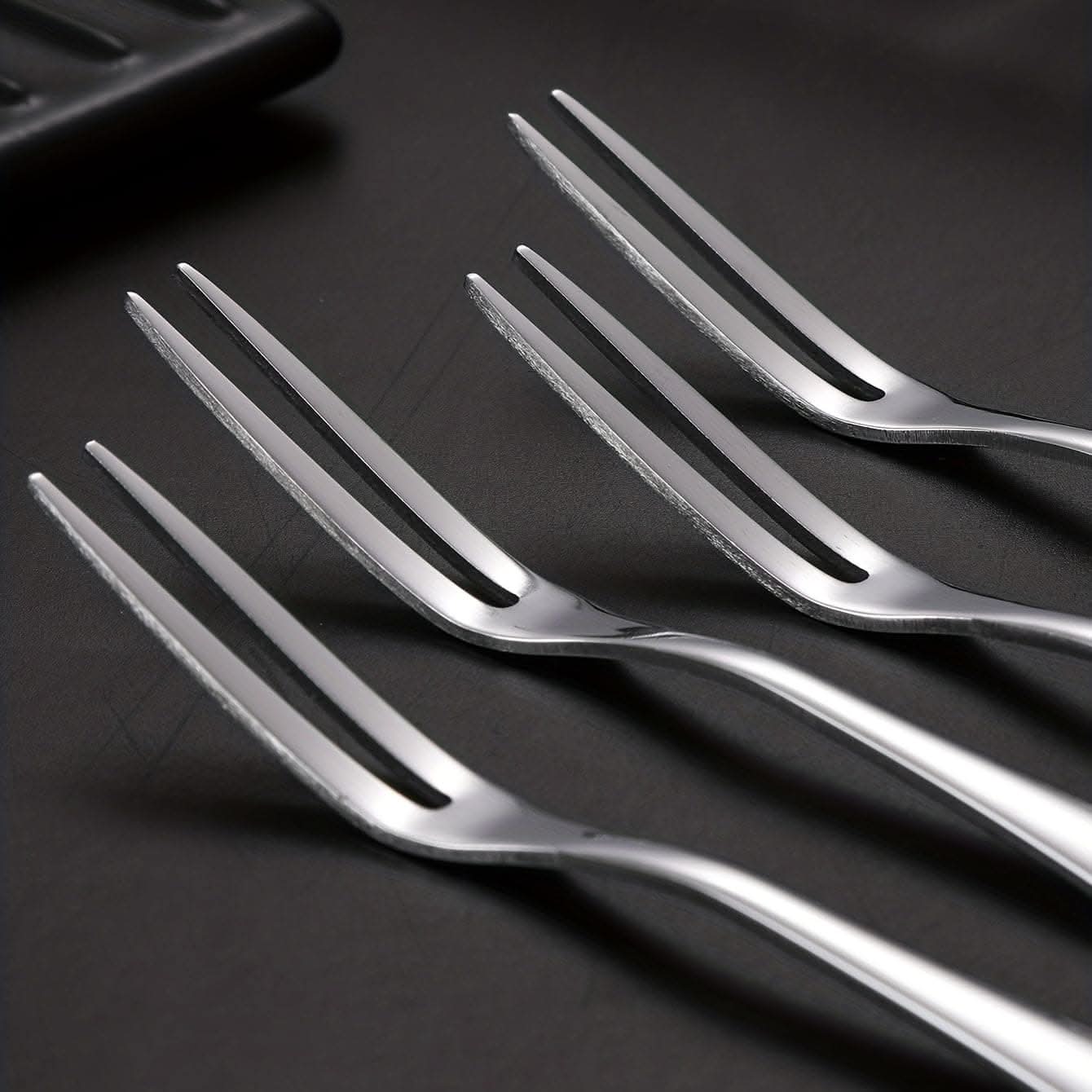 10-Piece Stainless Steel Fork Set