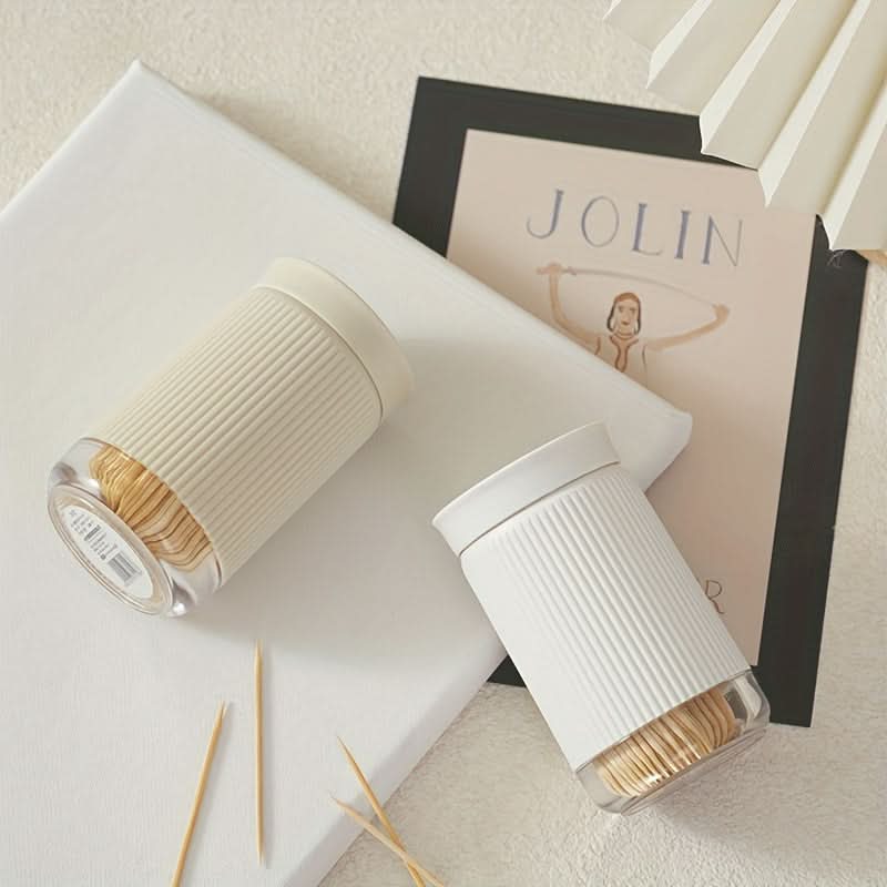 Eco-Friendly Wooden Toothpick Dispenser – Home & Restaurant Use