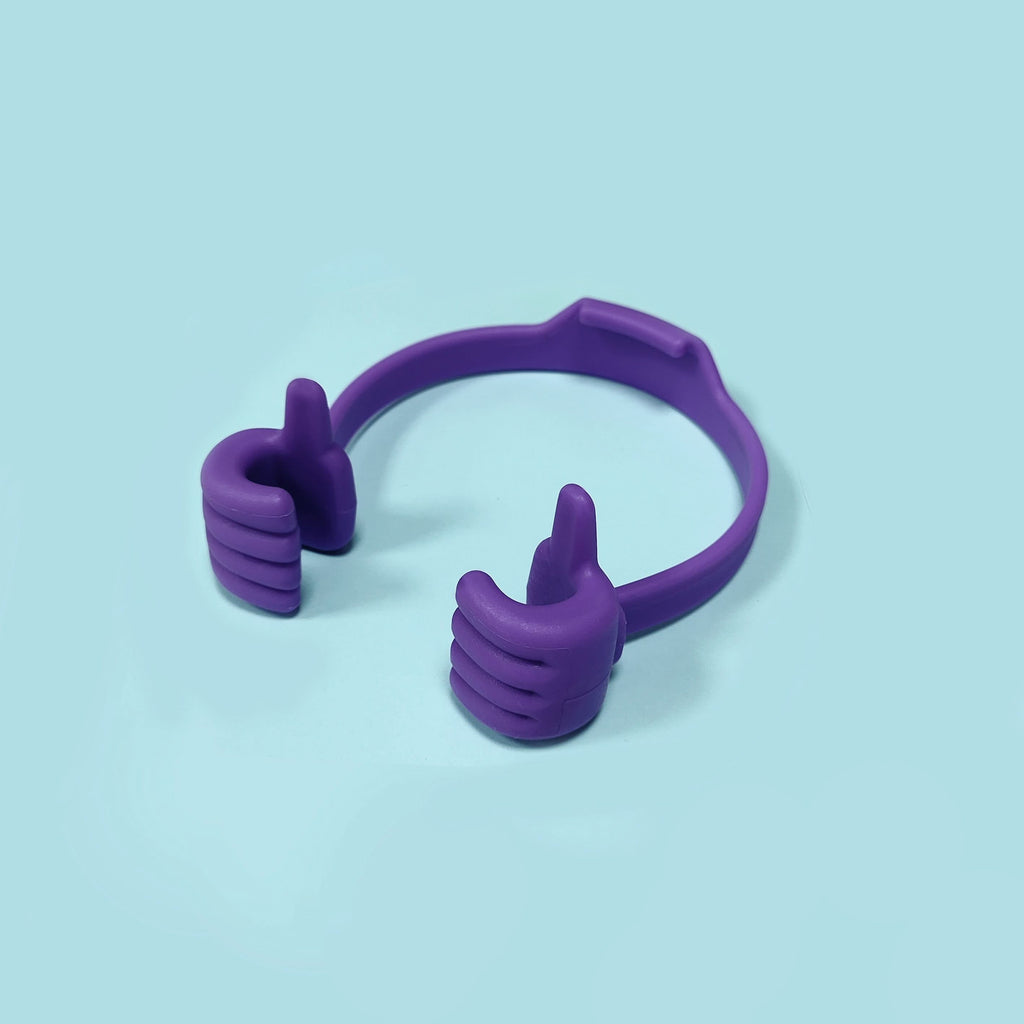 Thumb Grip Mobile Phone Holder – Adjustable & Portable for All Smartphones