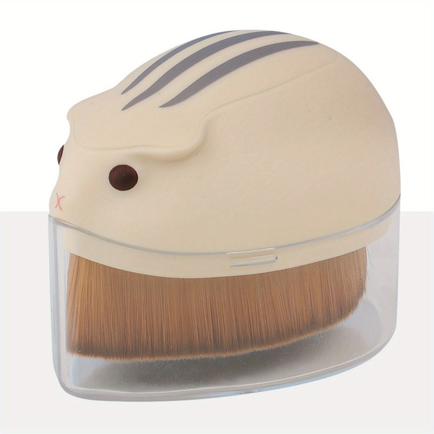 Cute Hamster Foundation Brush – Soft Makeup Brush for Face & Body Blending