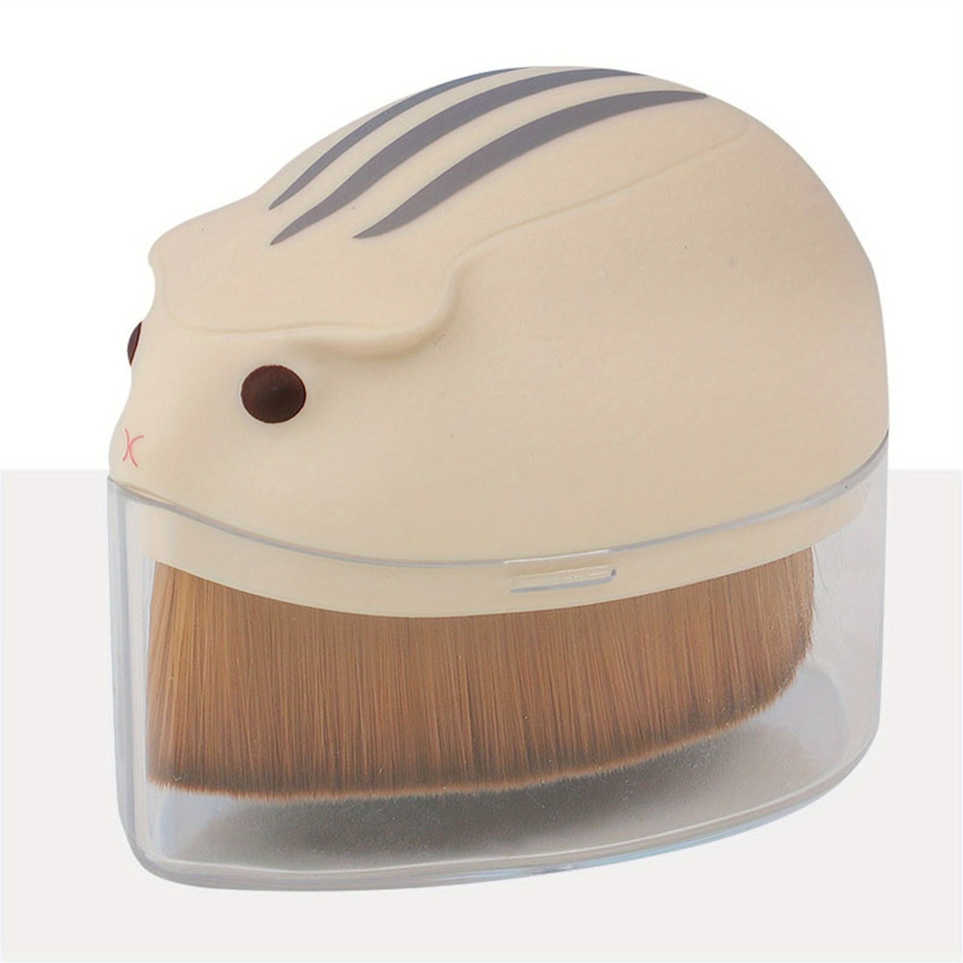 Cute Hamster Foundation Brush – Soft Makeup Brush for Face & Body Blending
