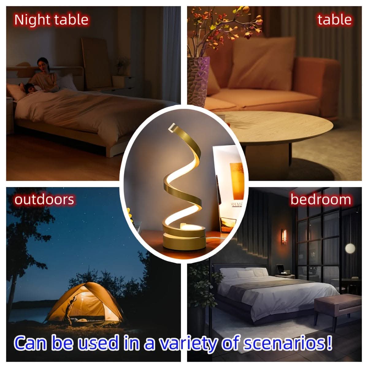 The Original Spiral Lamp - 1pc