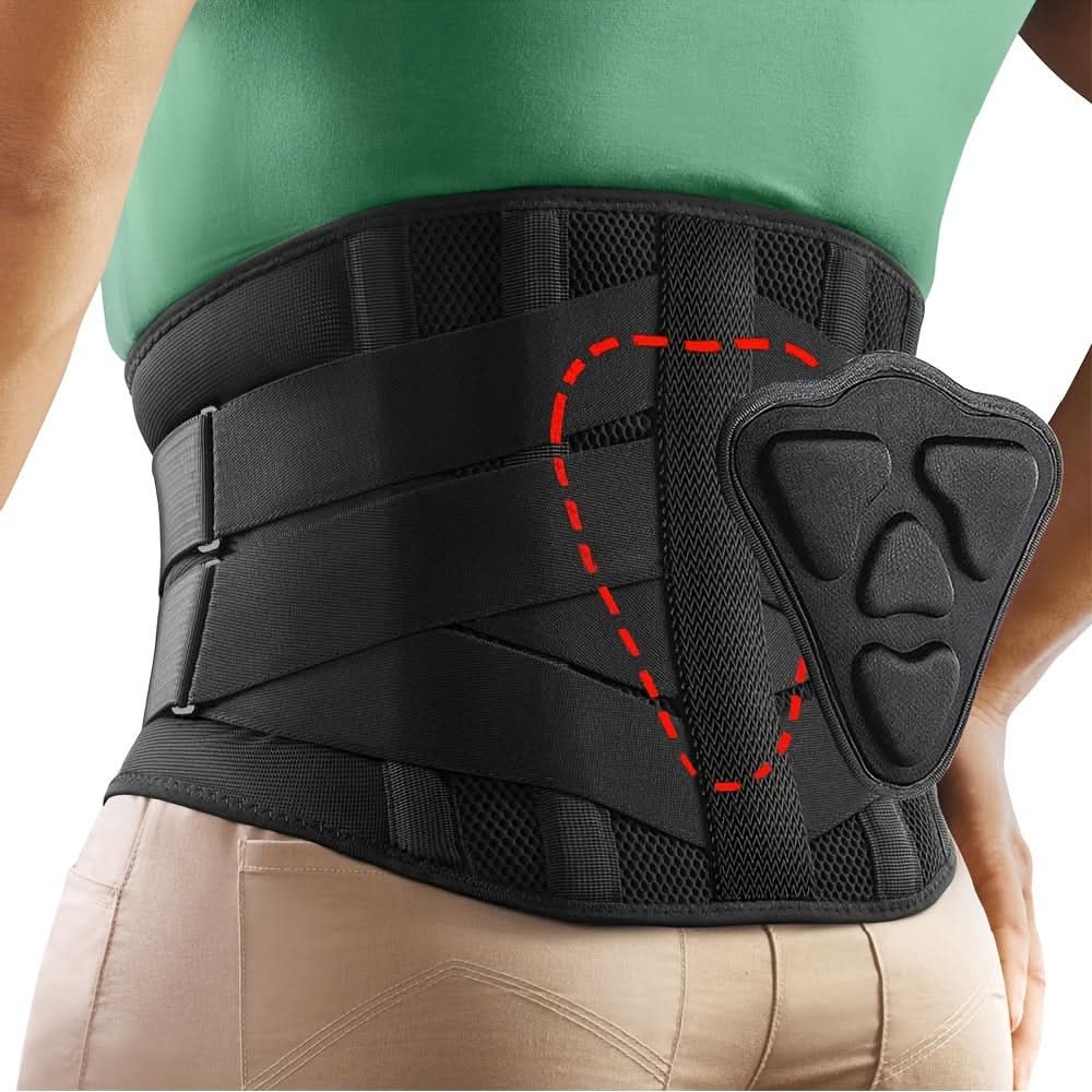 Adjustable Lumbar Support Back Brace Belt
