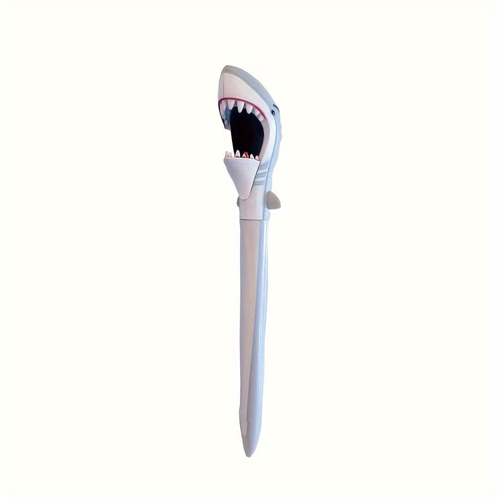 Shark-Themed Retractable Ballpoint Pen – Fun & Ergonomic Cartoon Stationery