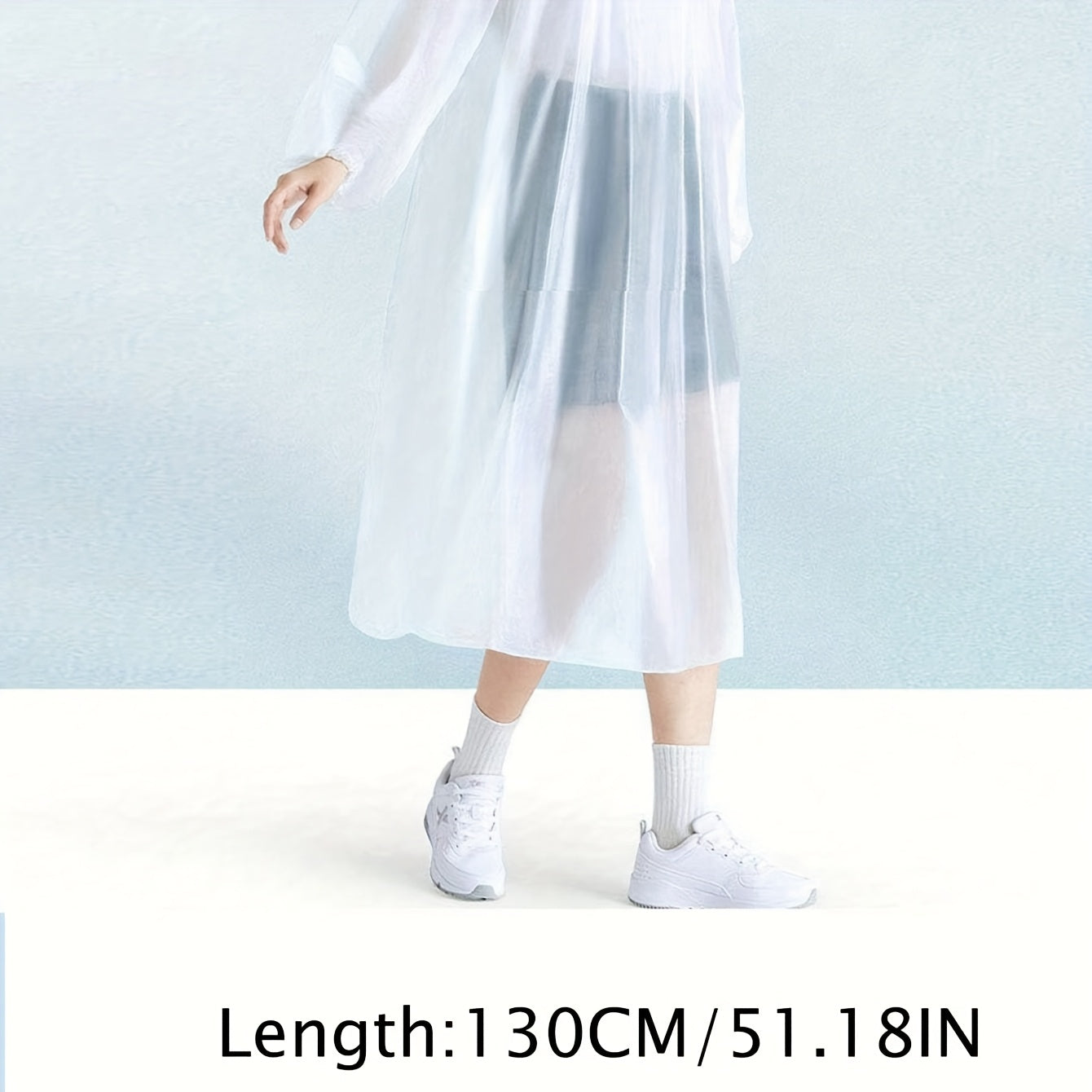 5-Pack Disposable Waterproof Raincoats – Portable Travel Rainwear