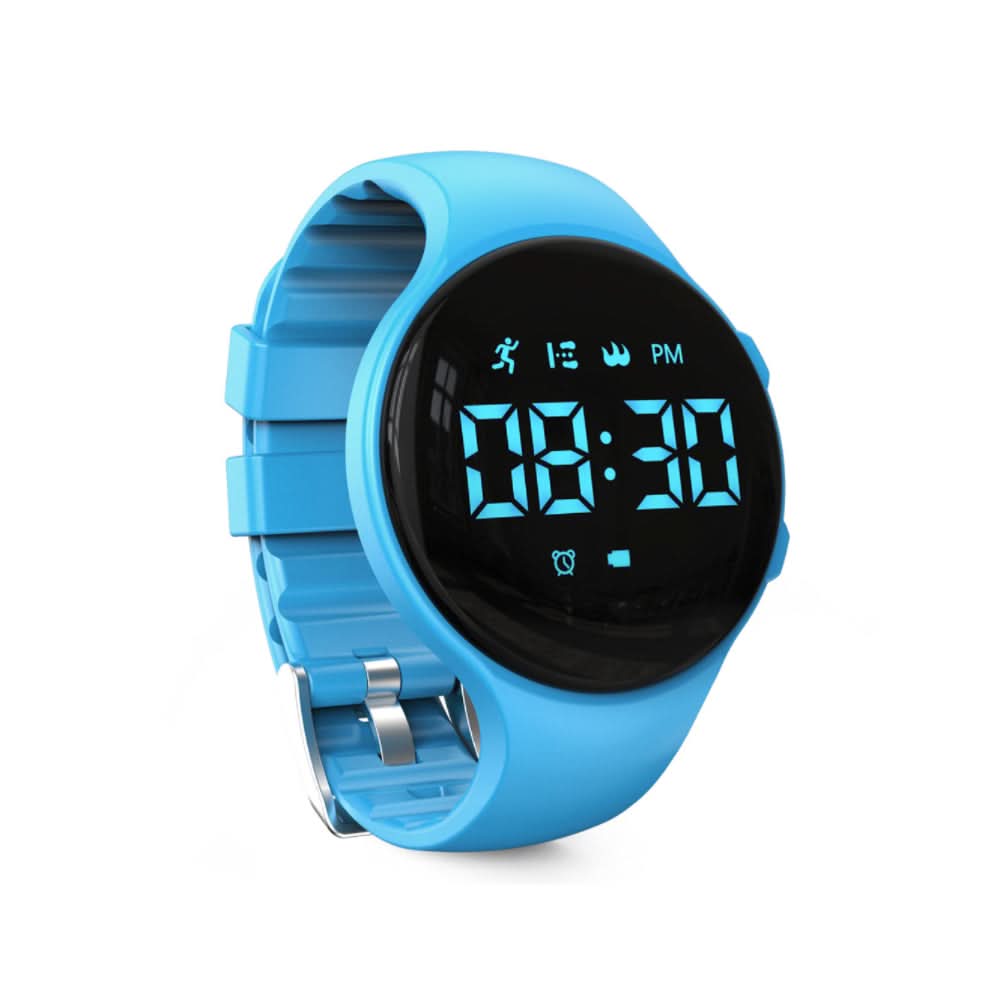 LED Digital Pedometer Fitness Watch – Kids Smart Tracker with Alarm & Stopwatch
