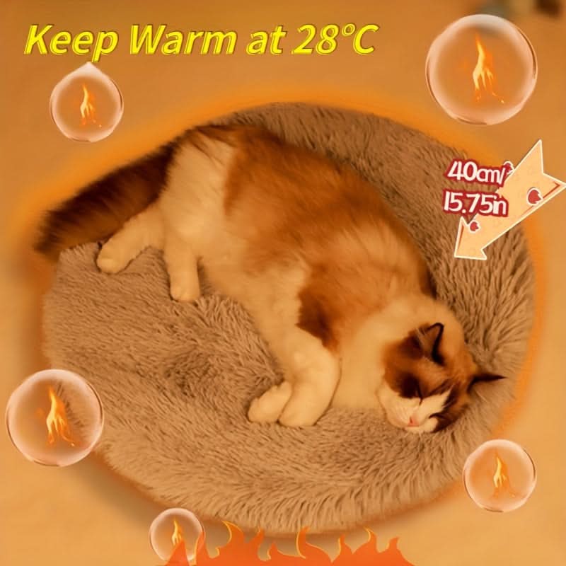 USB Heated Cat Bed – Cozy & Warm