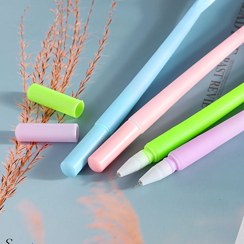 12-Pack Rose Flower Gel Pens – 0.5mm Fine Point