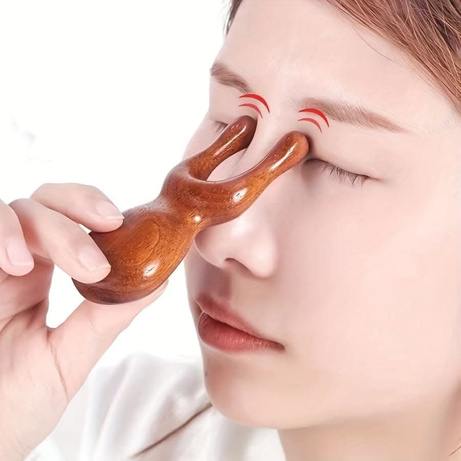 Relaxing Frog Massage Comb – Natural Sandalwood Soothing Tool
