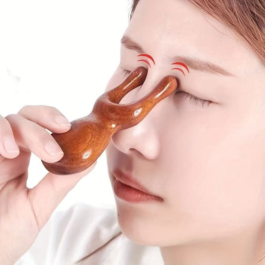 Relaxing Frog Massage Comb – Natural Sandalwood Soothing Tool