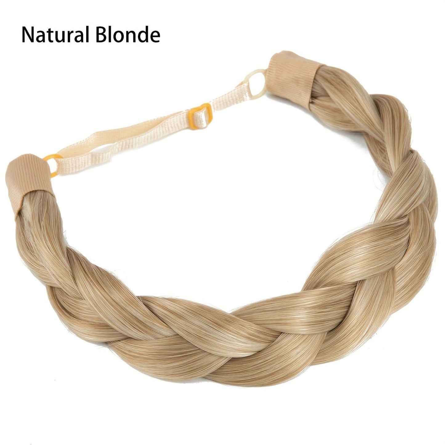 Stylish Adjustable Braided Headband for Women