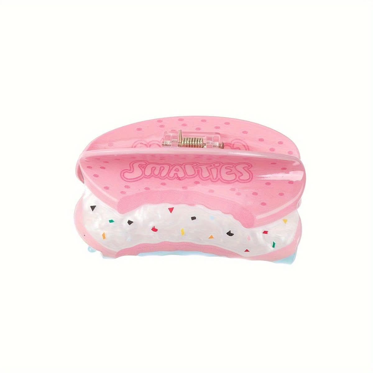 Cute Cartoon Donut Cupid Hair Claw