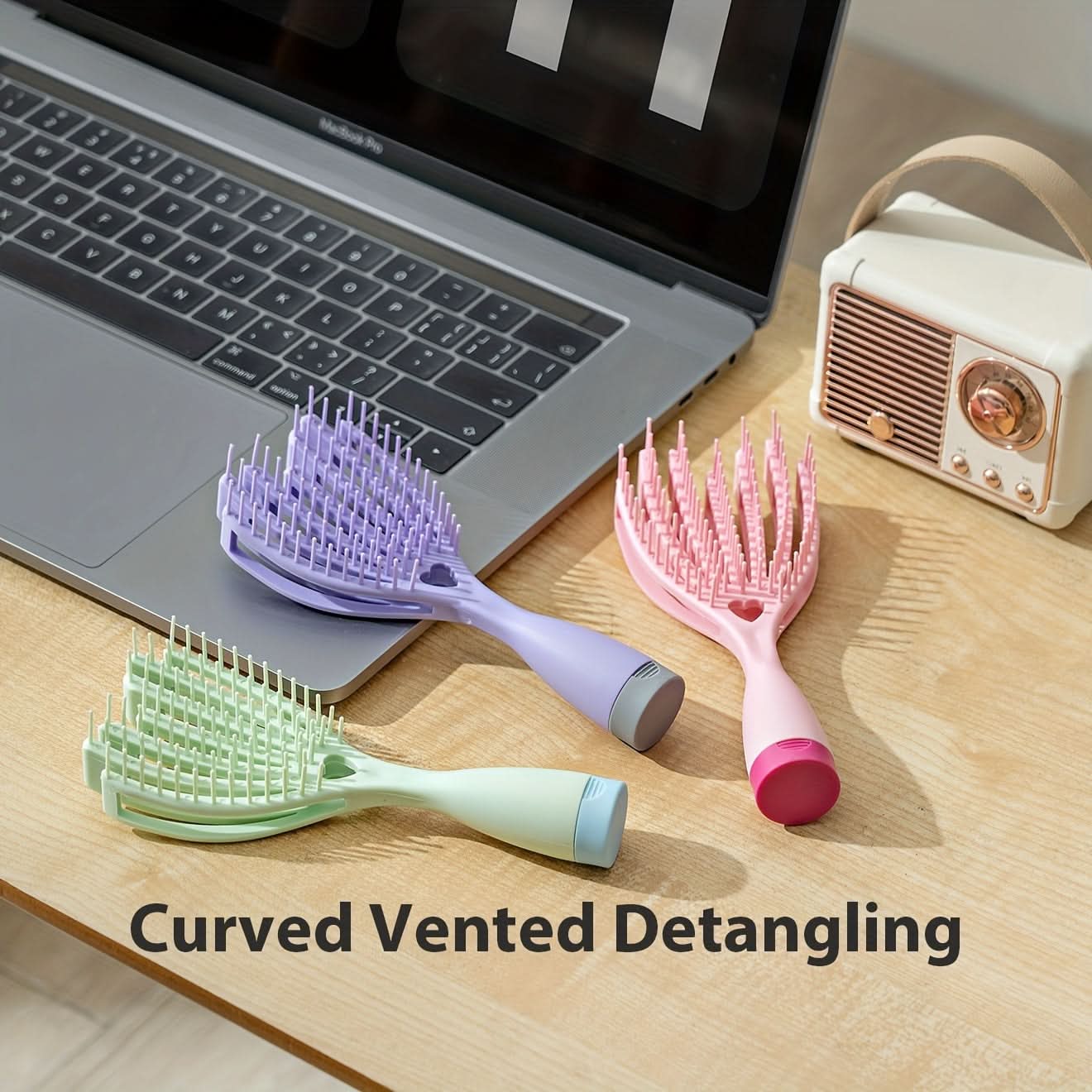 Massage Hair Comb – Scalp Massager & Detangler