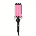 Water Ripple Hair Curler – Ceramic 3-Barrel Iron