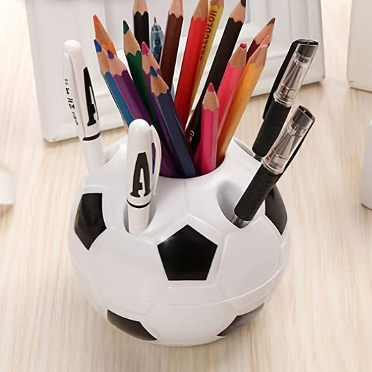 Football-Shaped Desk Organizer – Lightweight Pen Holder