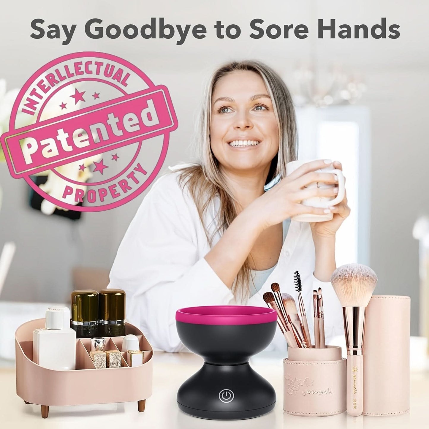 Electric Makeup Brush Cleaner & Dryer