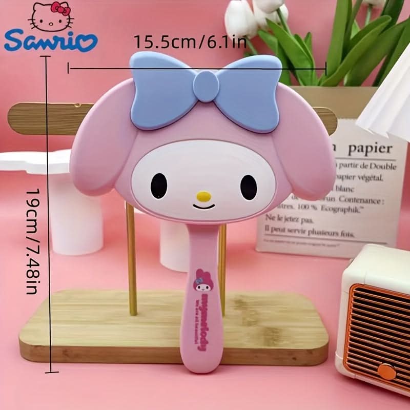 Travel Hair Comb Set with Mirror – Compact & Portable