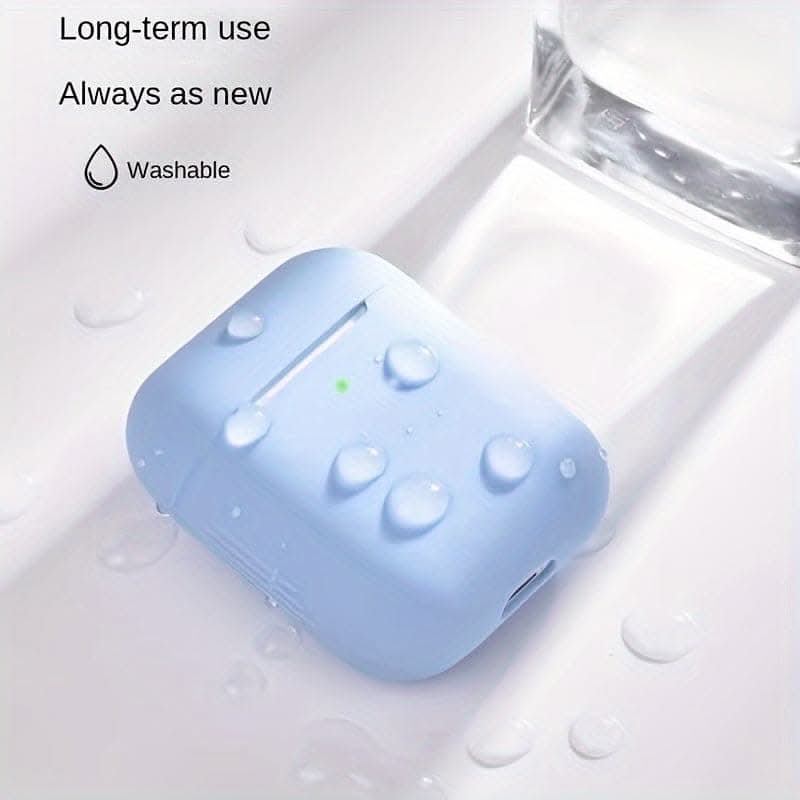 Protective Silicone Case for AirPods - Compatible with 1st & 2nd Gen