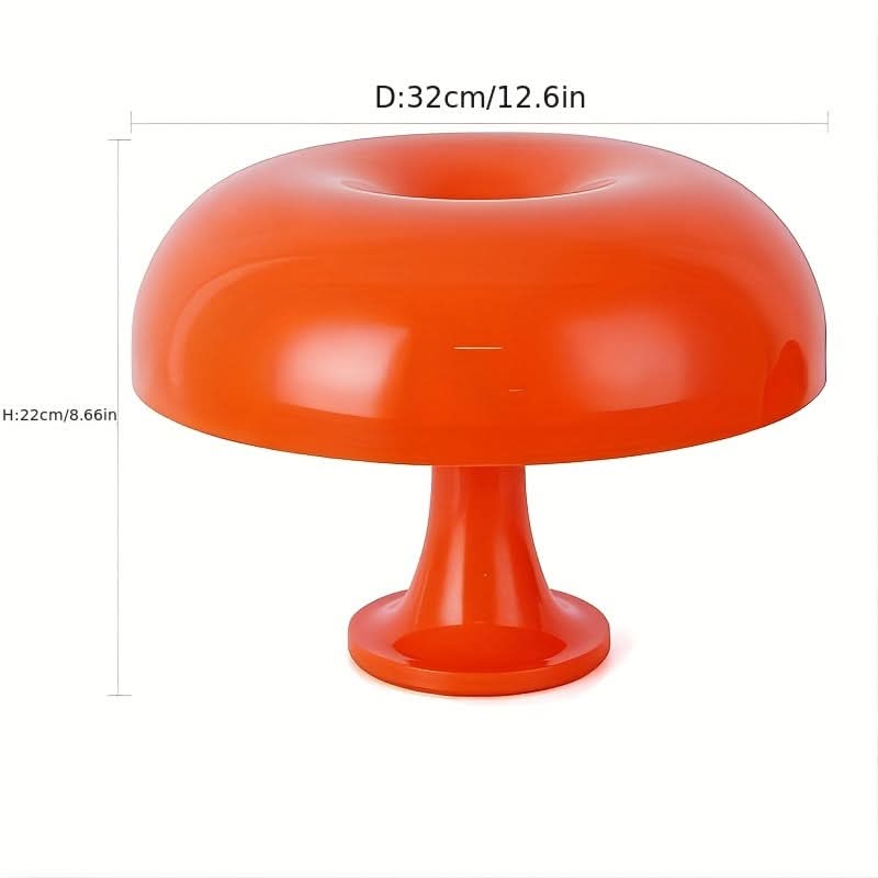USB-Powered Lotus Mushroom Art Deco Lamp