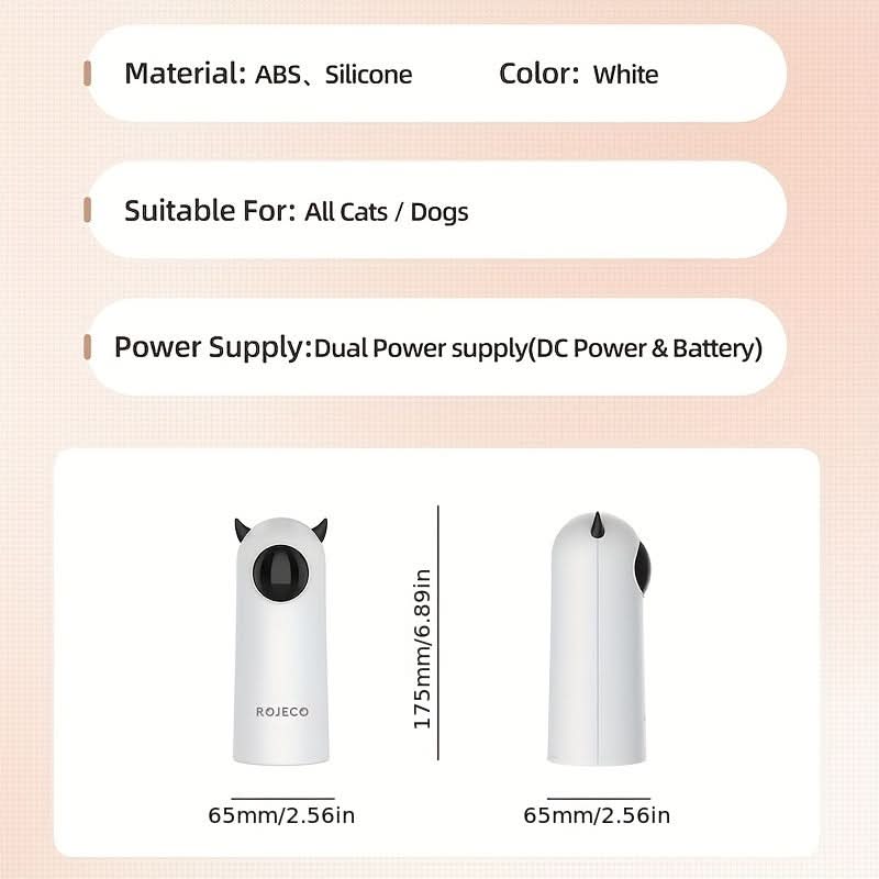 Interactive Smart Laser Toy for Cats & Dogs